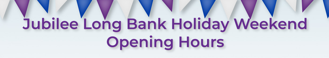 Jubilee Long Bank Holiday Weekend Opening Hours and Delivery Services