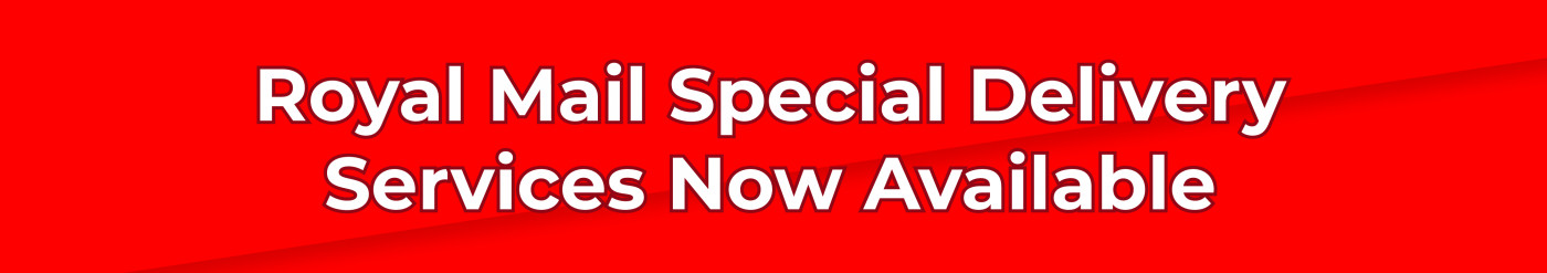 Royal Mail Special Delivery Services Now Available • June 2022