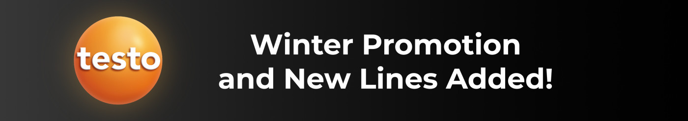 testo Winter Promotion and New Lines Added!