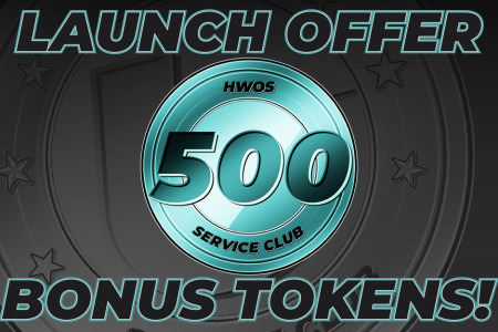 Service Club Launch Offer • 500 Bonus Tokens with Your First Order as a Member!
