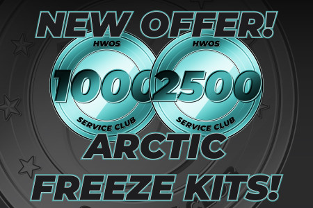 New Service Club Offer! Arctic Freeze Kits with Bonus Tokens!