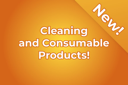New! Cleaning and Consumable Products!