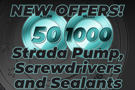 New Service Club Offers! Strada Circulation Pump, Wera Screwdrivers and Sealants with Bonus Tokens!