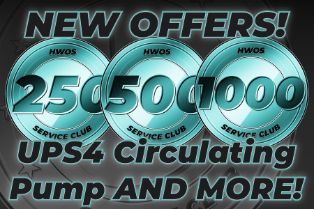 New Service Club Offers! UPS4 Circulating Pump and MORE!