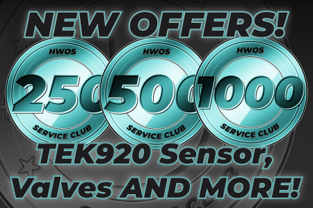 New Service Club Offers! TEK920 Sensor, Valves, Actuators and MORE!