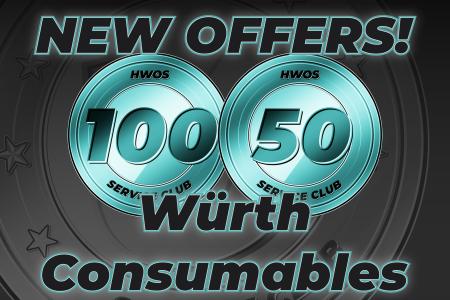 New Service Club Offers! Würth Consumables!