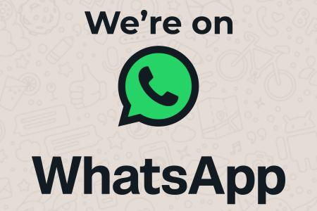 We're on WhatsApp • 01388 760 333