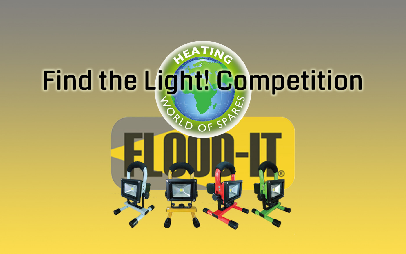 Win a Flood-It Light and Magnetic Feet!