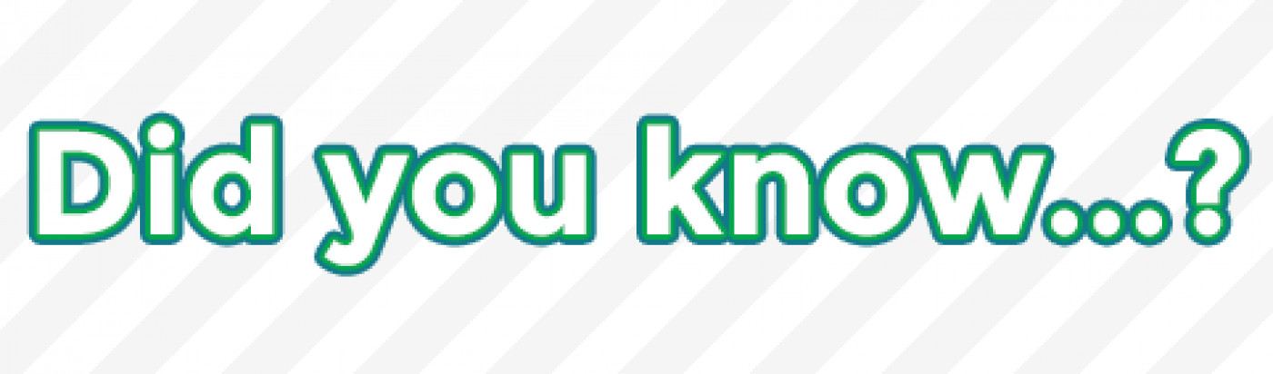 Did you know...