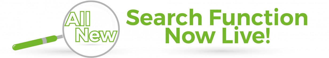 All New Search Function Now Live!