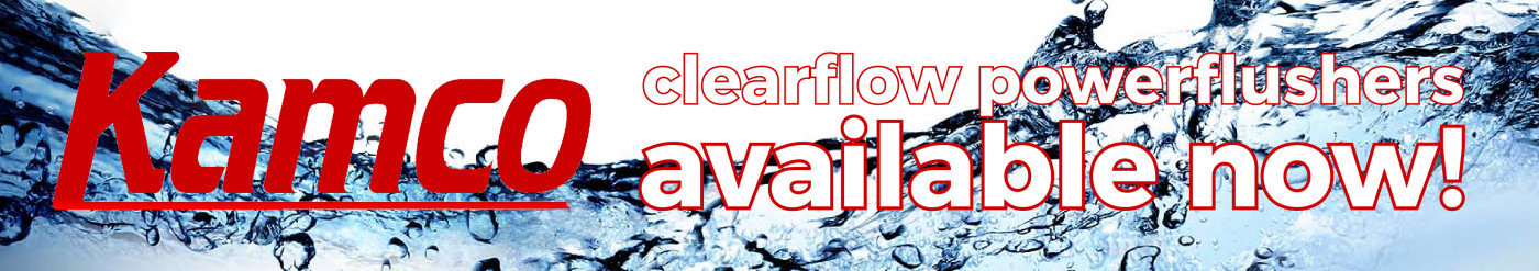 Kamco Clearflow Powerflushers Now Available!