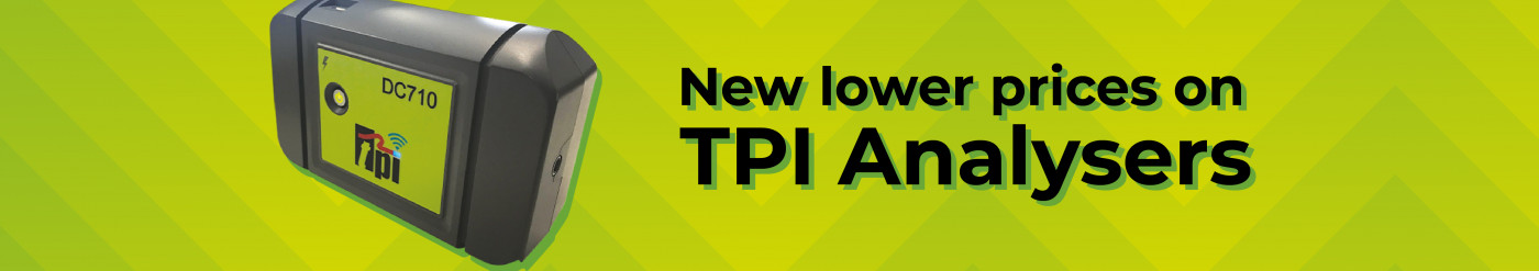New Lower Price on TPI Analyser and Kits! June 2020