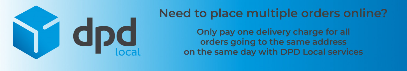 Need to place multiple orders online? Only pay one delivery charge with DPD Local Services