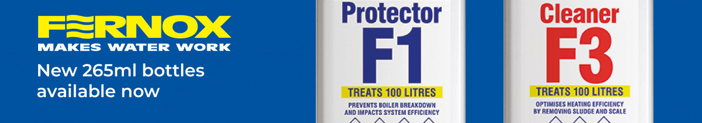 All New Fernox 265ml Protector F1 and Cleaner F3 Liquid Available Now