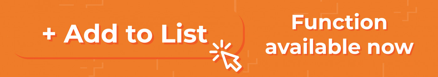'Add to List' Function Now Available at hwos.co.uk